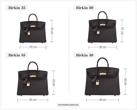 hermes birkin size|hermes size in inches.